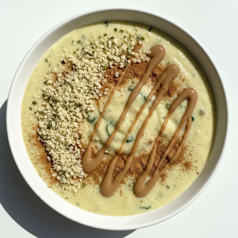 Creamy Banana-Ginger Smoothie Bowl