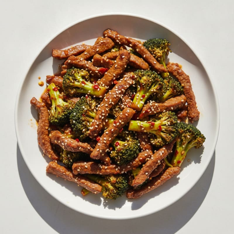Sesame Beef & Broccoli Stir-Fry