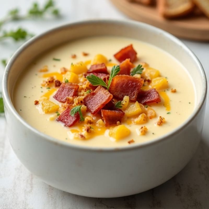Wholesome Creamy Loaded Potato Soup
