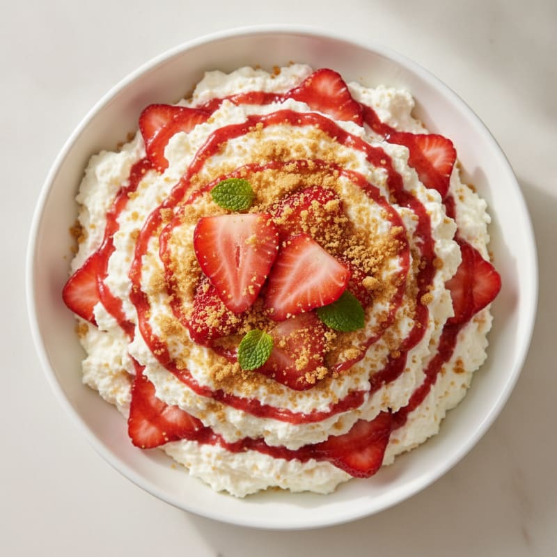 High-Protein Cheesecake Yogurt Parfait