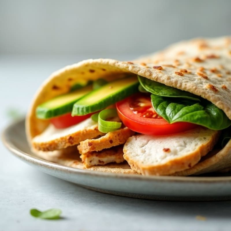 Fresh Turkey Avocado Wrap