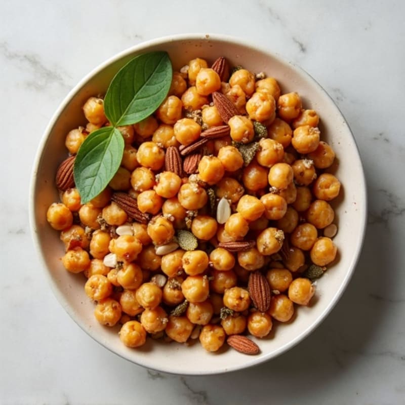 Crunchy Roasted Chickpea Trail Mix
