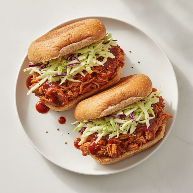 Smoky BBQ Pulled Pork Sandwiches