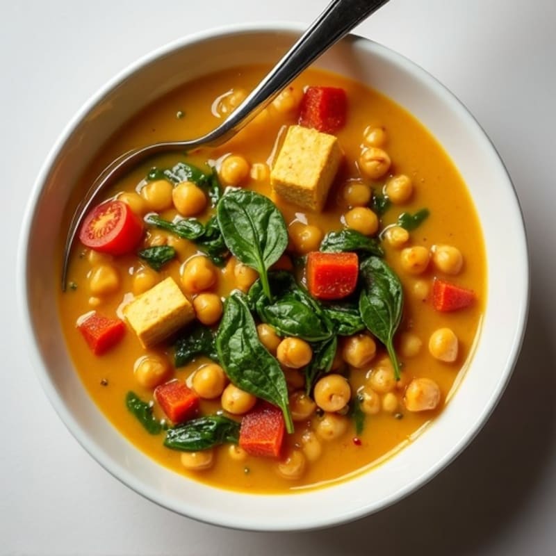 Creamy Coconut Curry Chickpea Stew