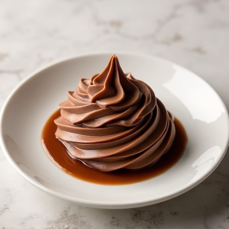 Silky Chocolate Protein Pudding with Peanut Butter Swirl