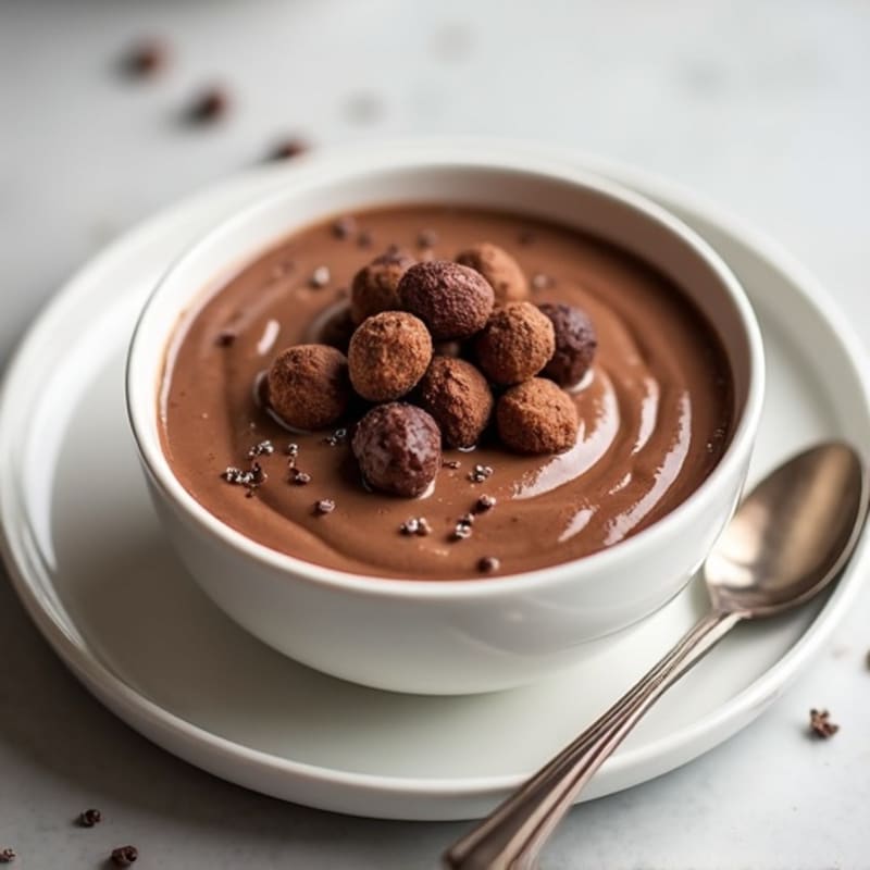 Silky Chocolate Greek Yogurt Protein Pudding