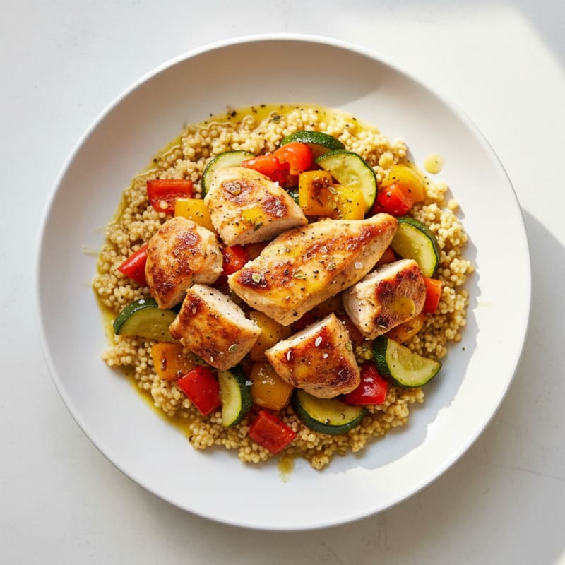 Millet Bowl with Roasted Vegetables