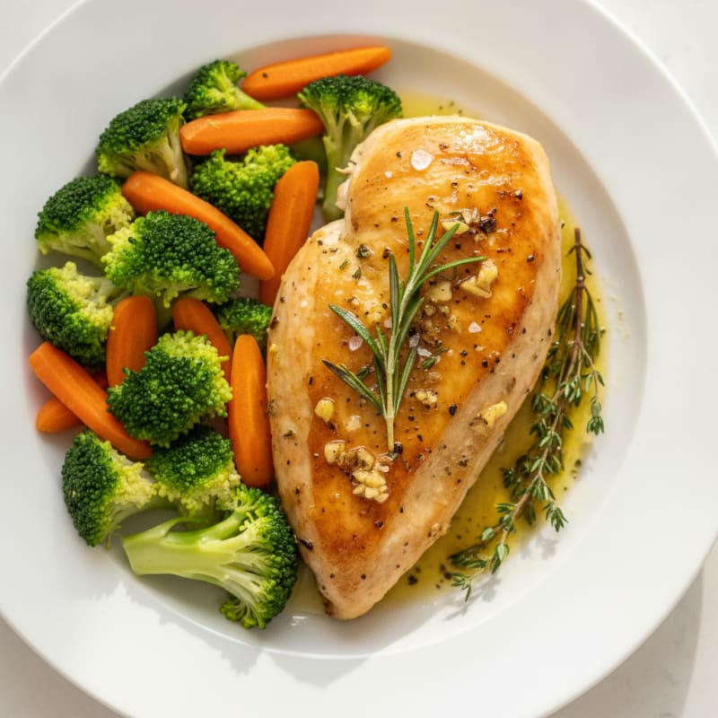 Garlic Herb Roasted Chicken