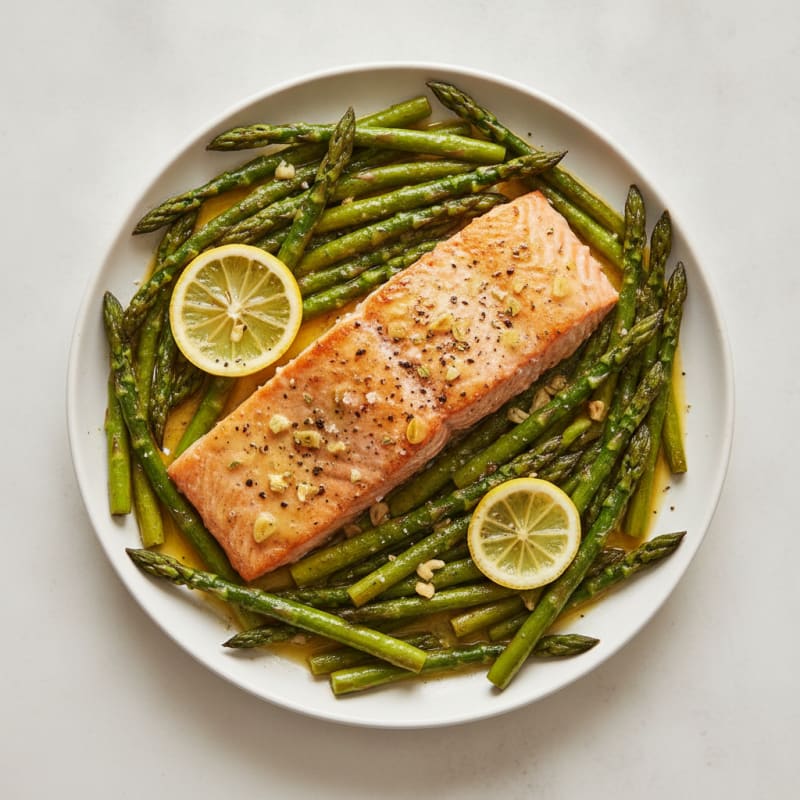 Sheet Pan Lemon Herb Salmon