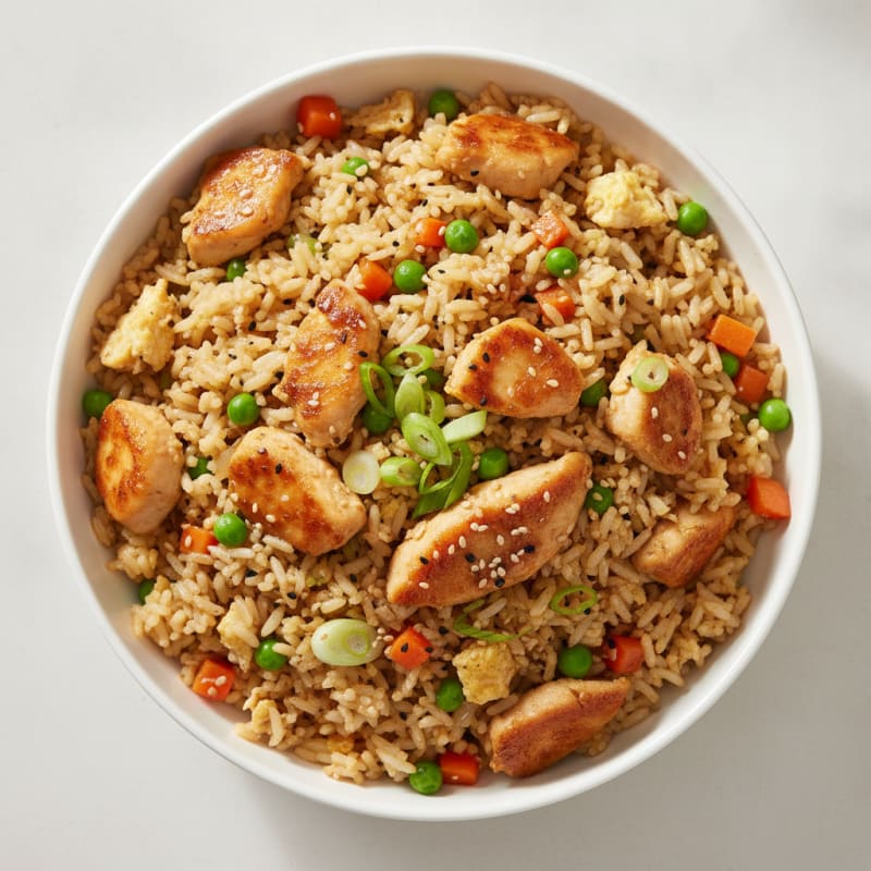 Savory Chicken Fried Rice