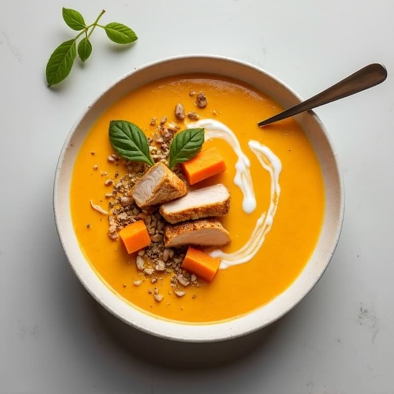 Creamy Roasted Butternut Squash Soup