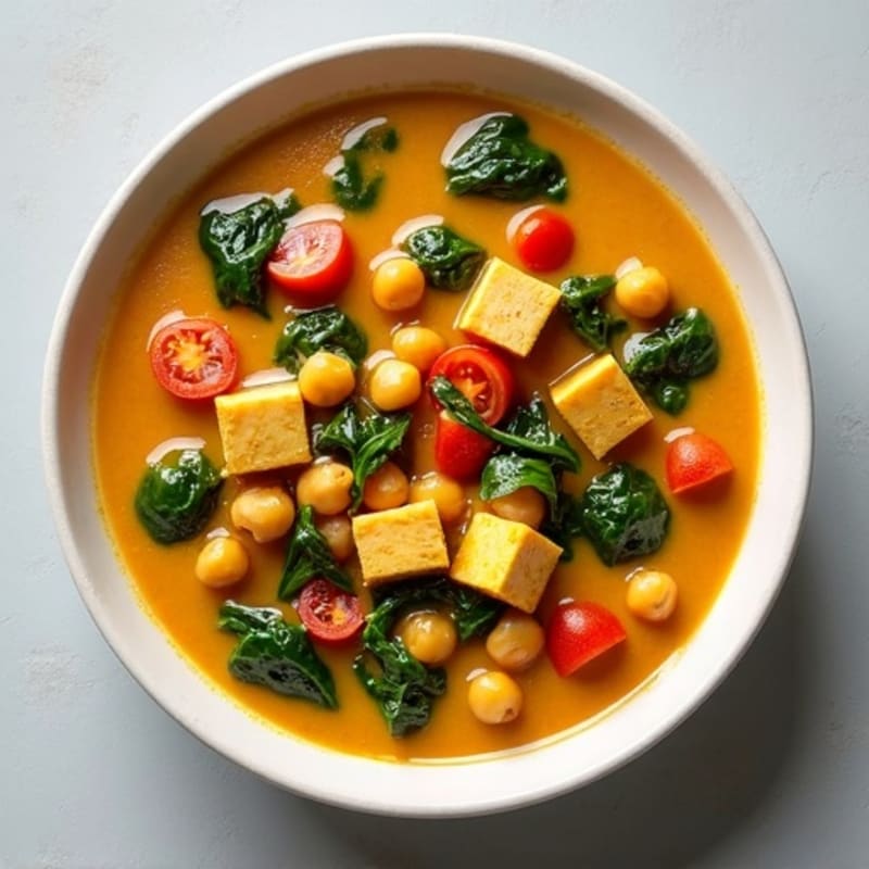 Chickpea Coconut Curry Stew