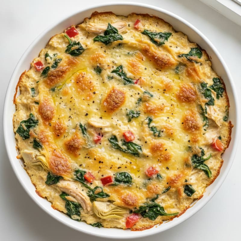 Baked Spinach Artichoke Dip
