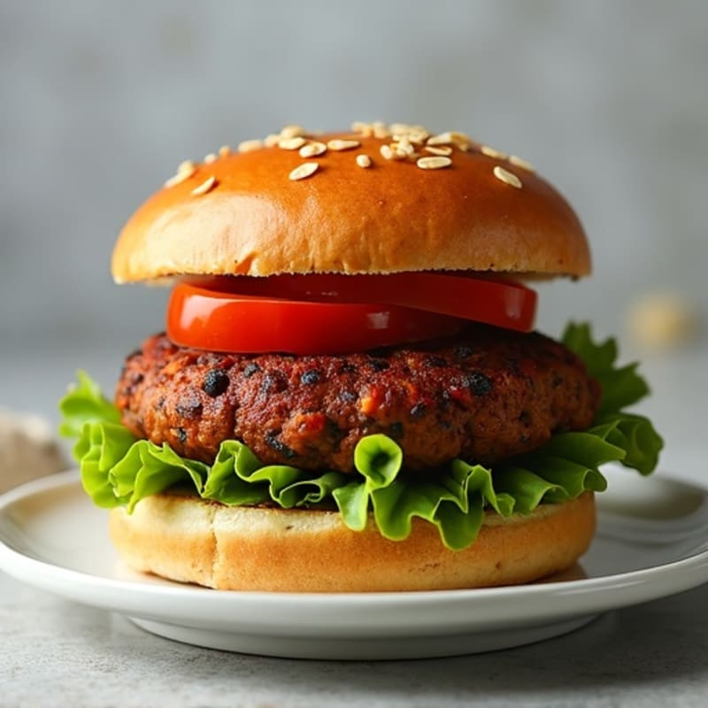 Crispy Black Bean Burgers