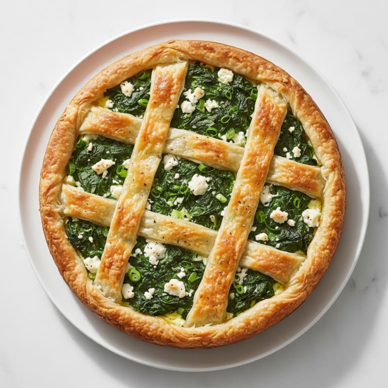 Spinach and Feta Phyllo Pie