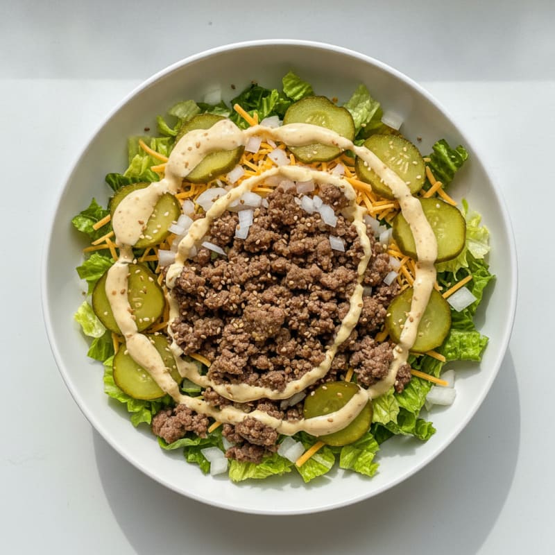 Big Mac Inspired Protein Power Bowl
