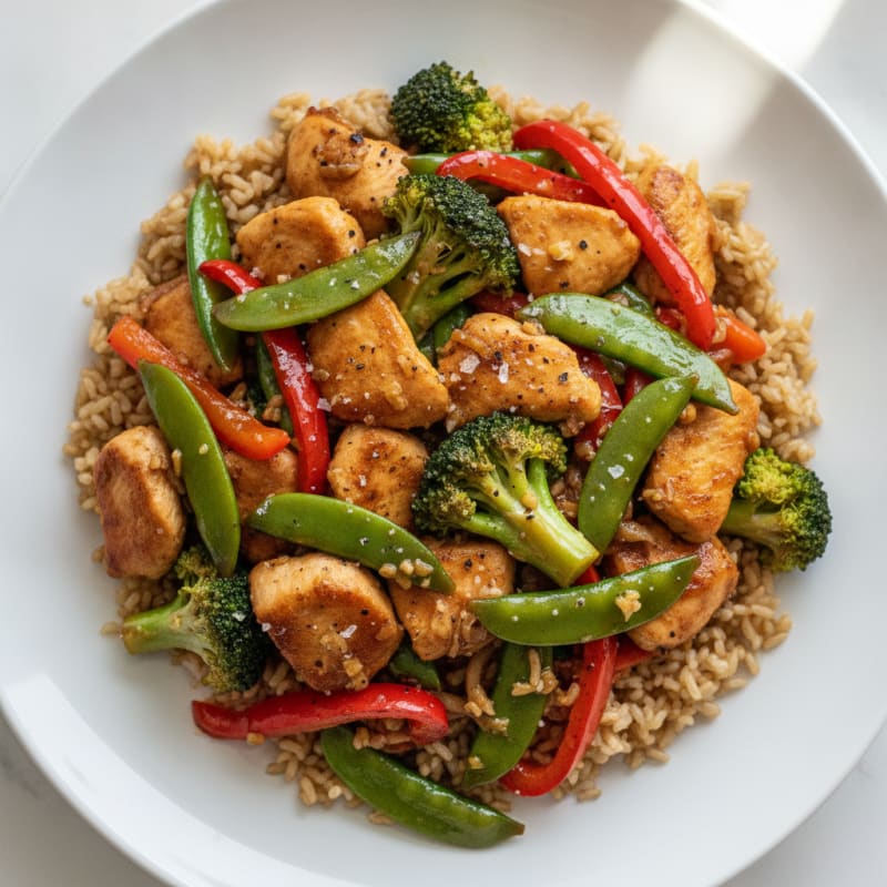 Chicken and Vegetable Stir-Fry