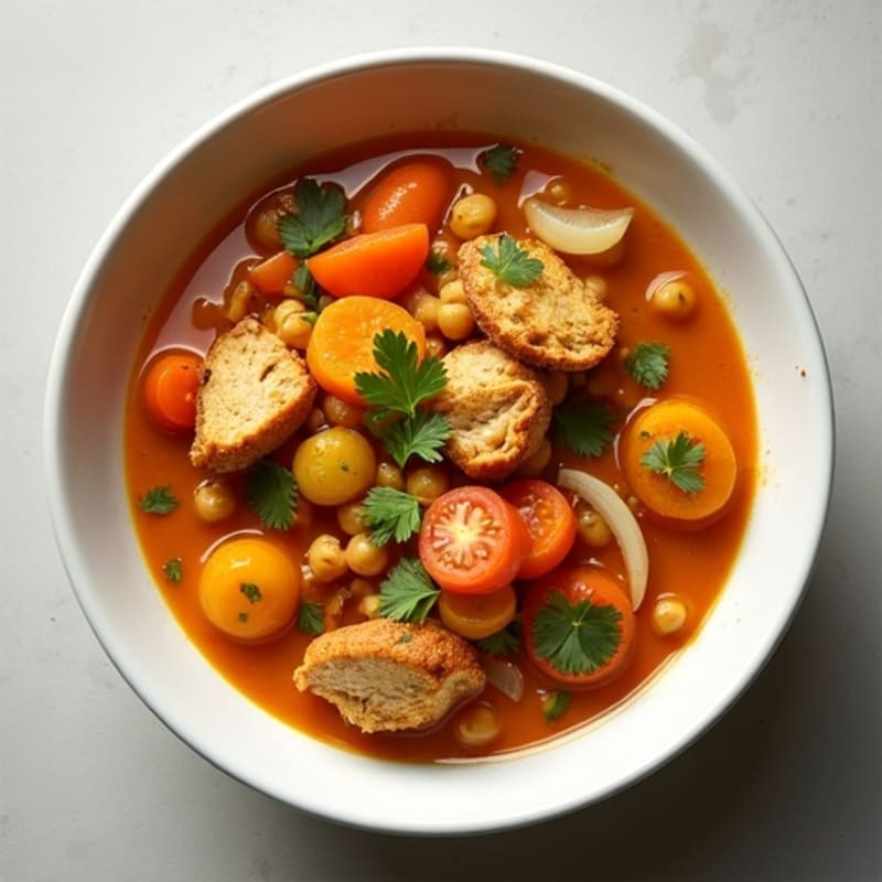 Wholesome Chicken and Root Vegetable Curry