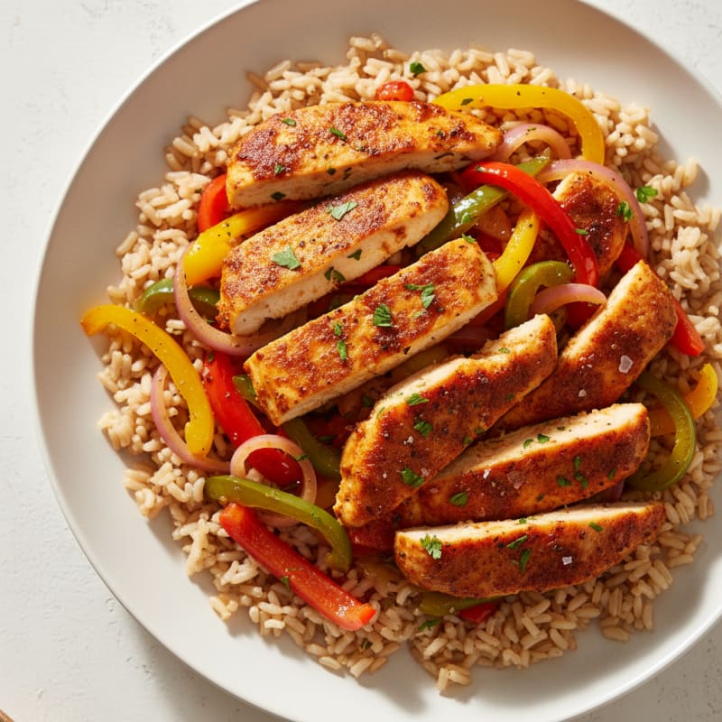 Cajun Chicken with Bell Peppers