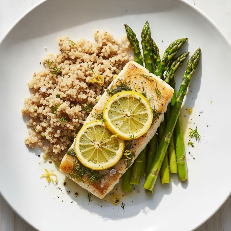 Herb-Baked Cod with Lemon and Dill