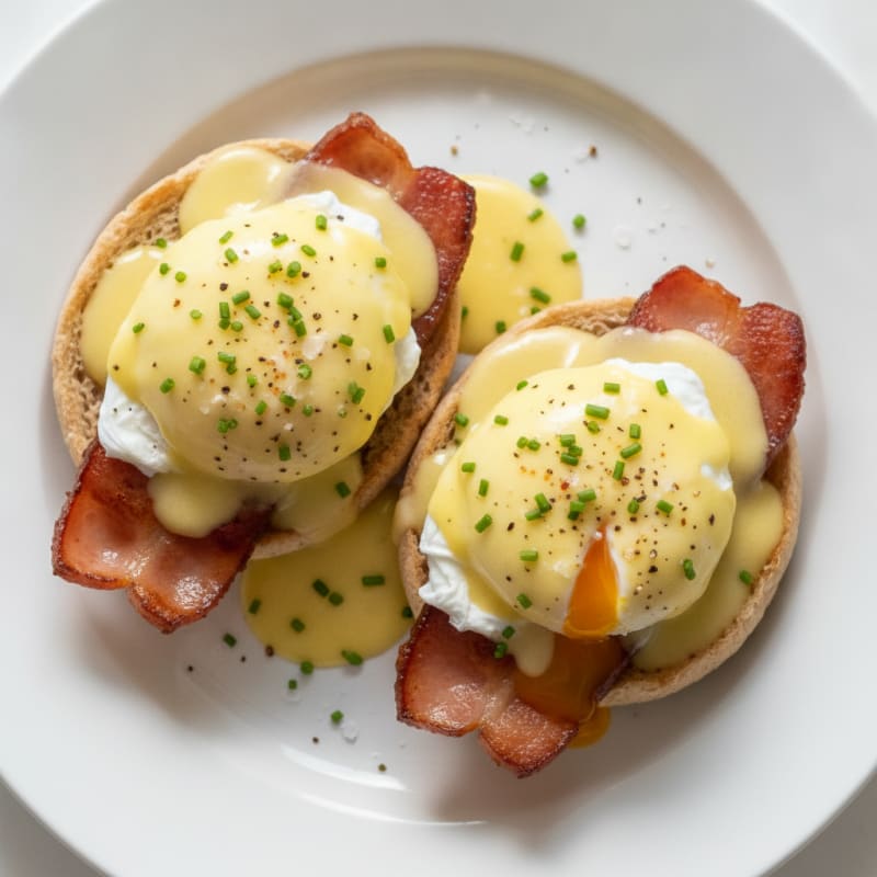 Classic Eggs Benedict with Hollandaise