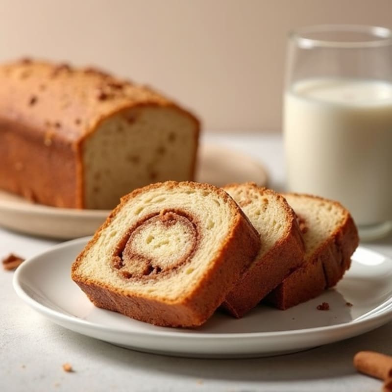 Protein-Packed Almond Flour Cinnamon Swirl Bread