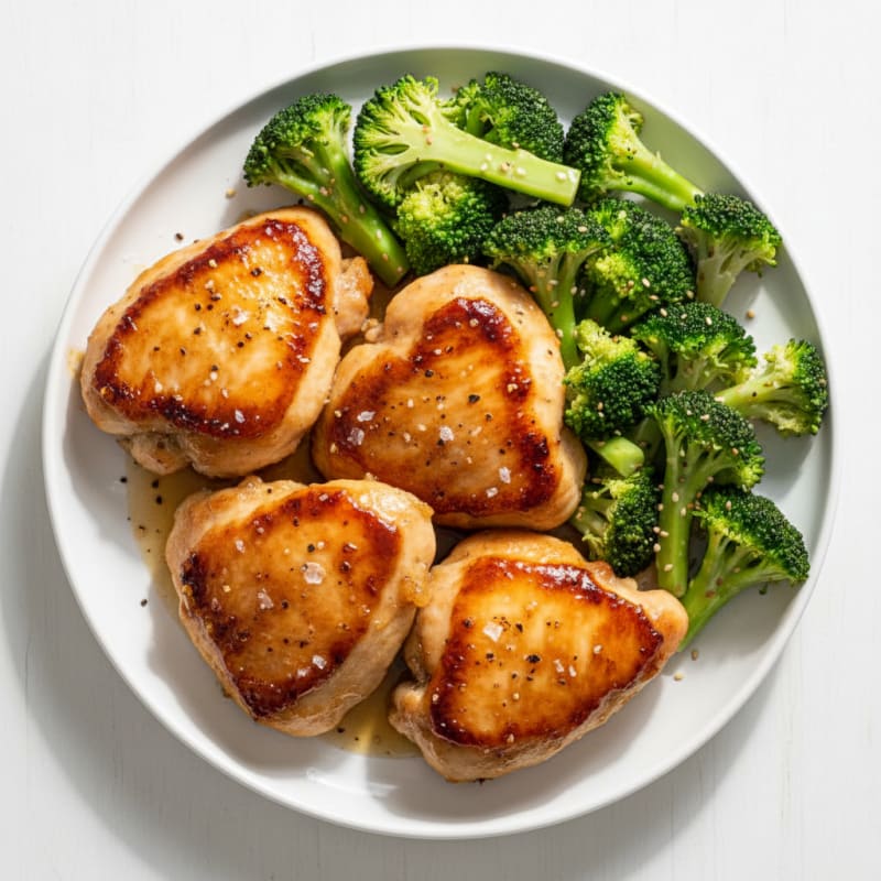 Honey-Garlic Glazed Chicken Thighs