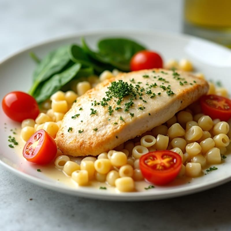 Creamy Garlic Chicken Pasta