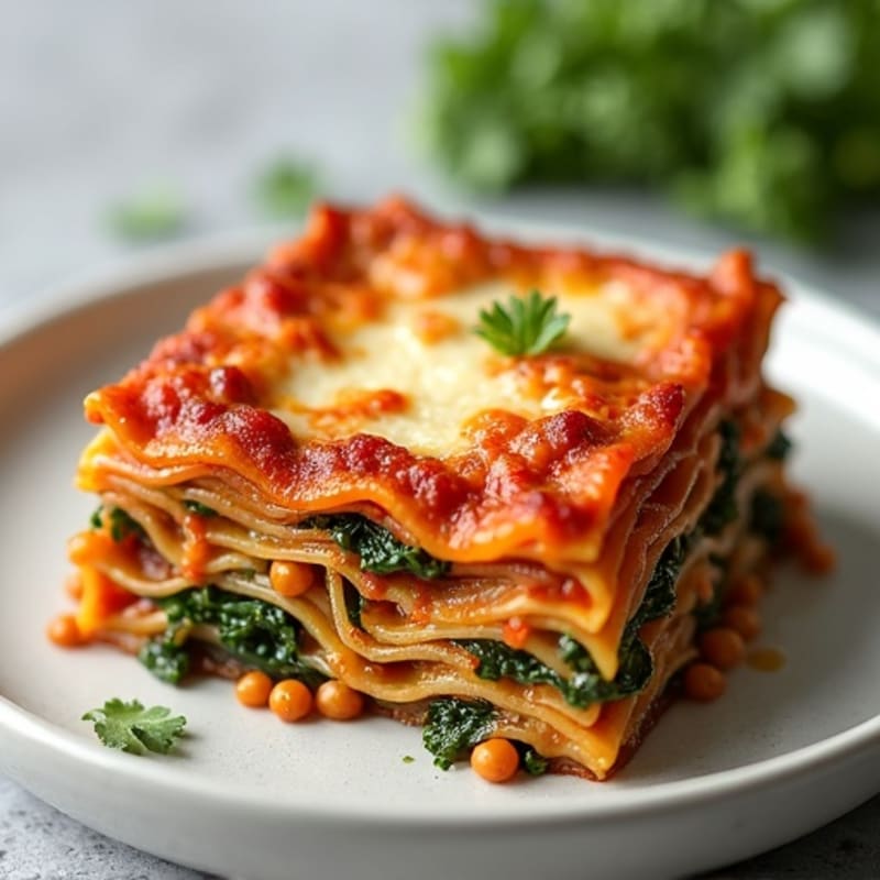 Hearty Baked Vegetable Lasagna