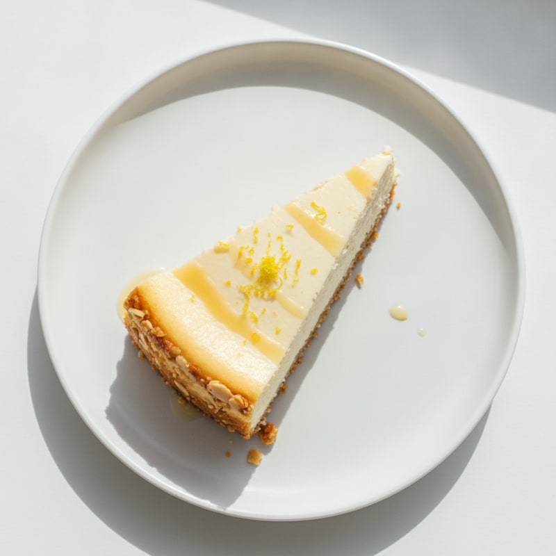 Creamy Greek Yogurt Protein Cheesecake