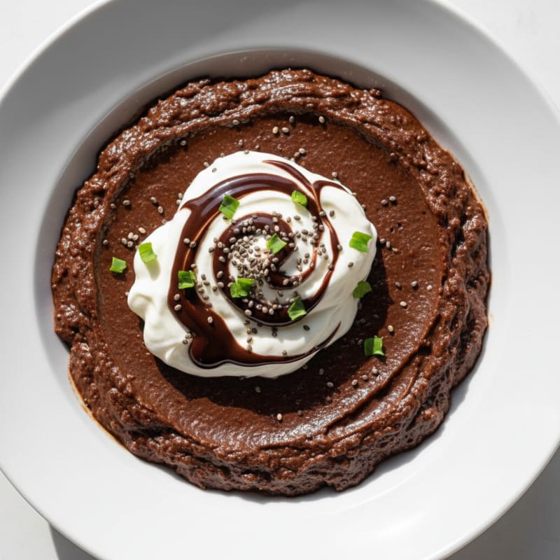 Silky Chocolate Protein Pudding