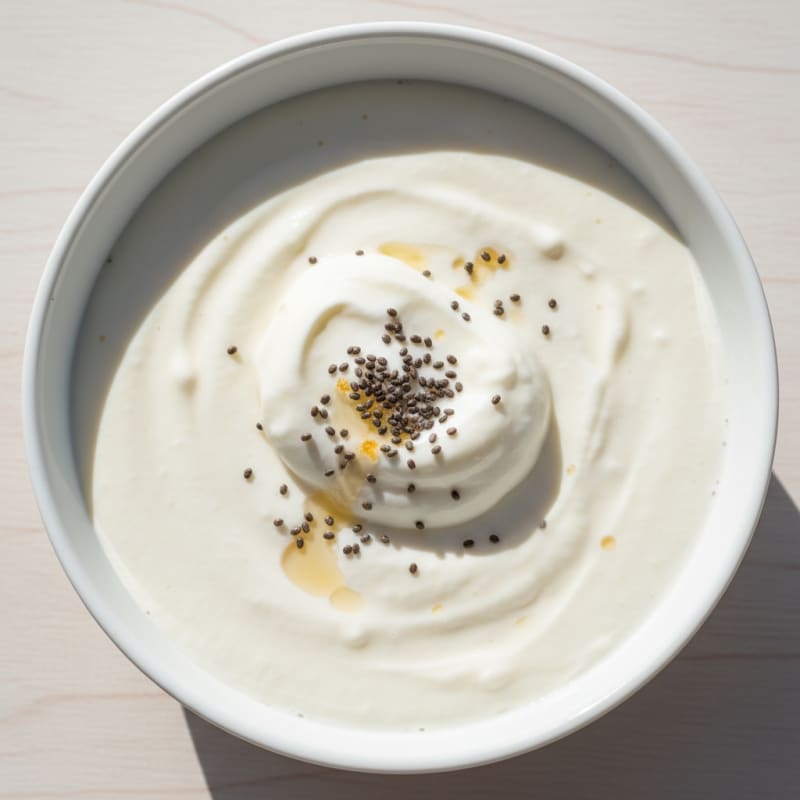Silky Vanilla Protein Pudding with Greek Yogurt