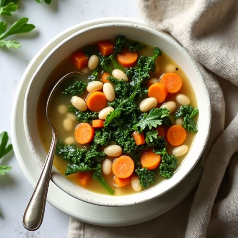 Hearty Kale and White Bean Soup
