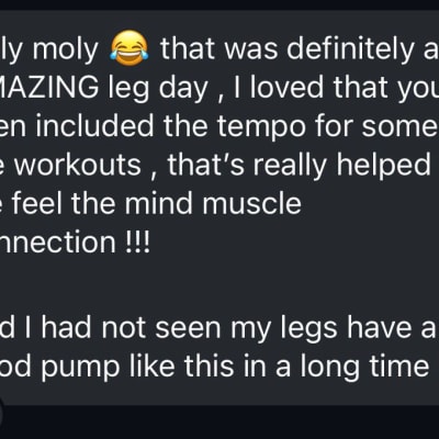 user tranformation testimonial