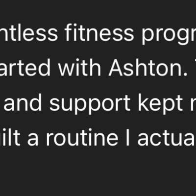 user tranformation testimonial