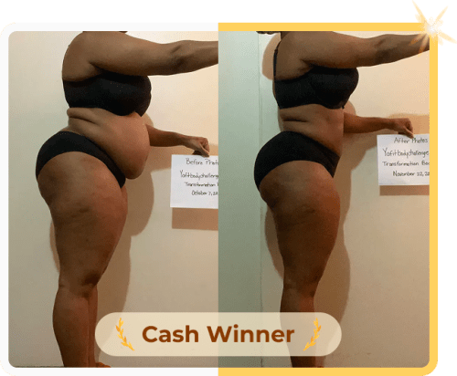 Kalia H.'s before transformation