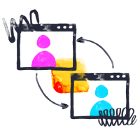 Remote focused icon.
