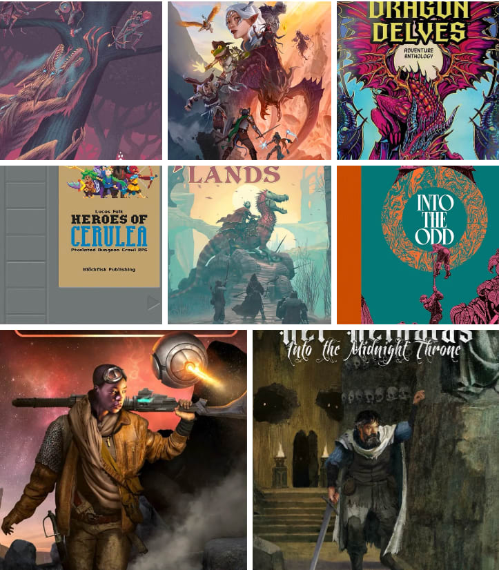 TTRPGs I Want to Play This Year