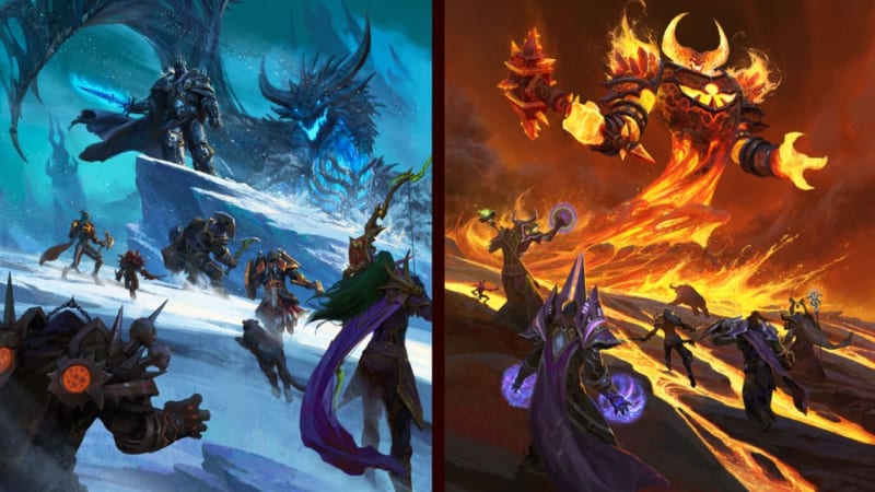 World of Warcraft artwork for the D&D World of Warcraft book