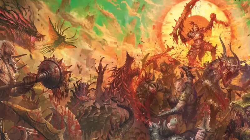 Dark Sun promotional artwork for the Dungeons & Dragons setting