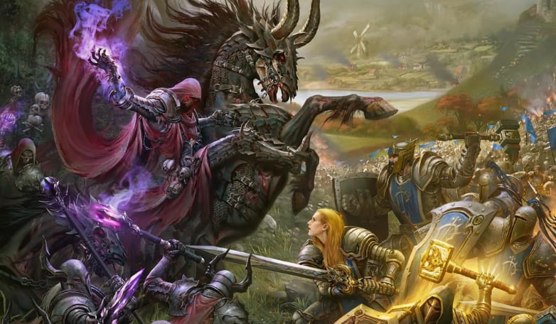 death knights vs paladins