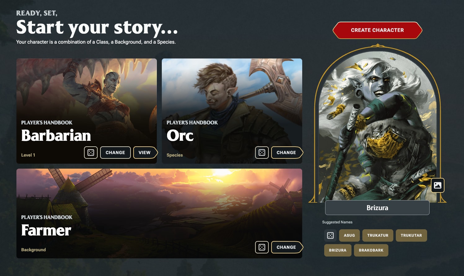 D&D Beyond Quick Builder