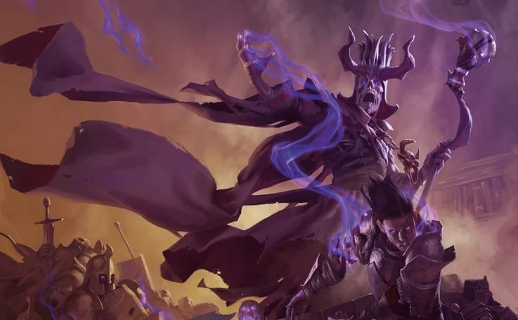 Fantasy illustration used as the cover image for the Path of the Lich article
