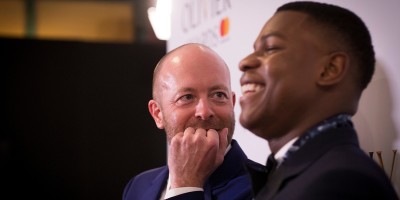 John Tiffany and John Boyega at the Olivier Awards 2017 with Mastercard (Photo: David Levene)