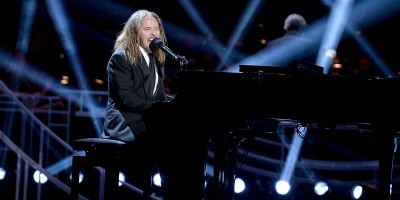 Tim Minchin at the Olivier Awards with Mastercard 2017 ceremony (Photo: Getty Images)