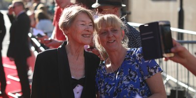 Glenda Jackson on the Olivier Awards 2017 with Mastercard red carpet (Photo: David Levene)