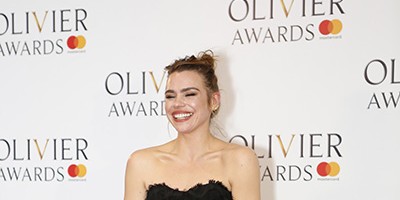 Billie Piper, winner of the Best Actress award at the Olivier Awards 2017 with Mastercard (Photo: Pamela Raith)