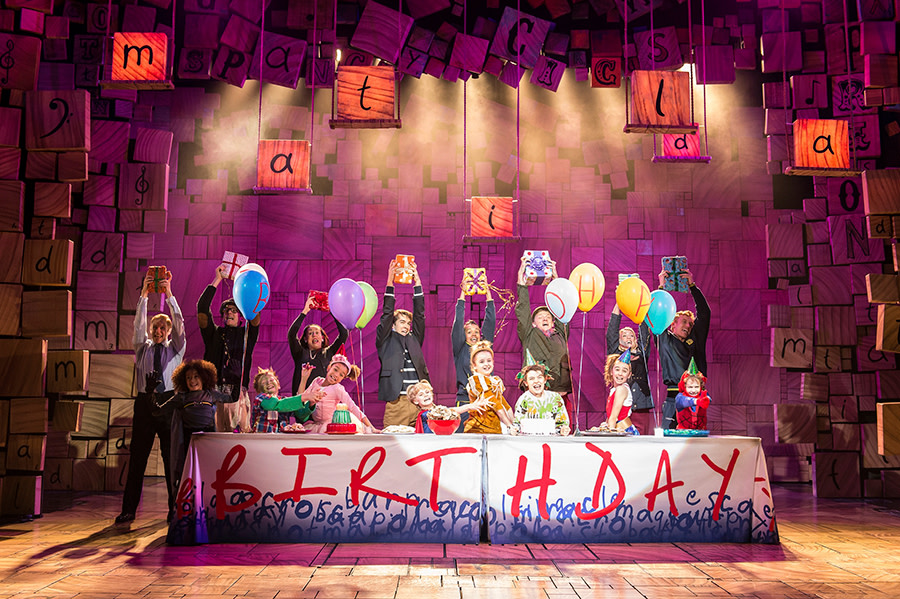 Matilda musical stages third relaxed show