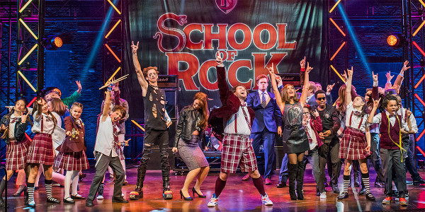 The School Of Rock at The New London Theatre (Photo: Tristram Kenton)