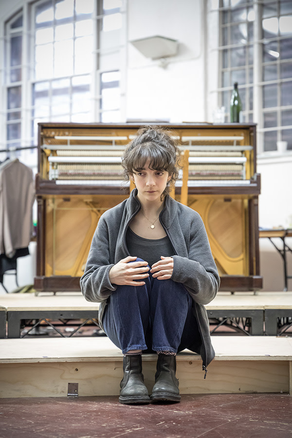 Patsy Ferran in rehearsal for Summer And Smoke (Photo: Marc Brenner)